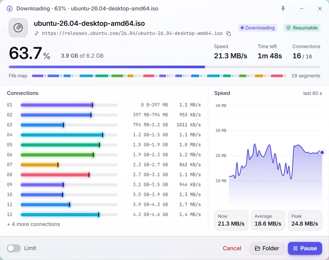 Download details in the light theme.